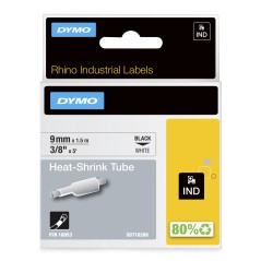 "DYMO Ind Heat-Shrink Tube Labels – High-Quality, Durable Labeling Solution (18053)"
